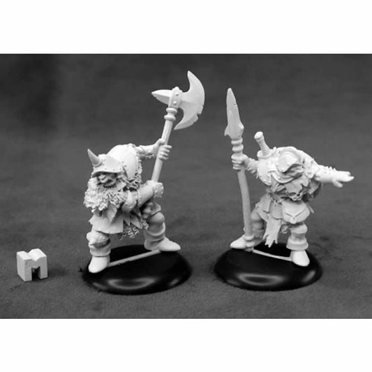 RPR07014 Orc Warriors Miniature 25mm Heroic Scale Dungeon Dwellers Main Image