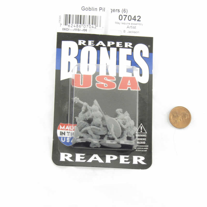 RPR07042 Goblin Pillagers Miniature 25mm Heroic Scale Figure Dungeon Dwellers 2nd Image
