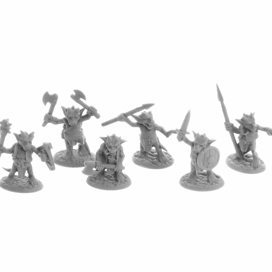 RPR07052 Ratpelt Kobold Mooks Miniature 25mm Heroic Scale Figure Dungeon Dwellers Main Image