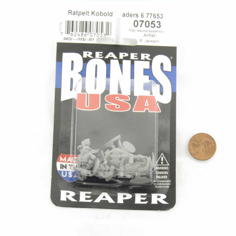 RPR07053 Ratpelt Kobold Leaders Miniature 25mm Heroic Scale Figure Dungeon Dwellers 2nd Image