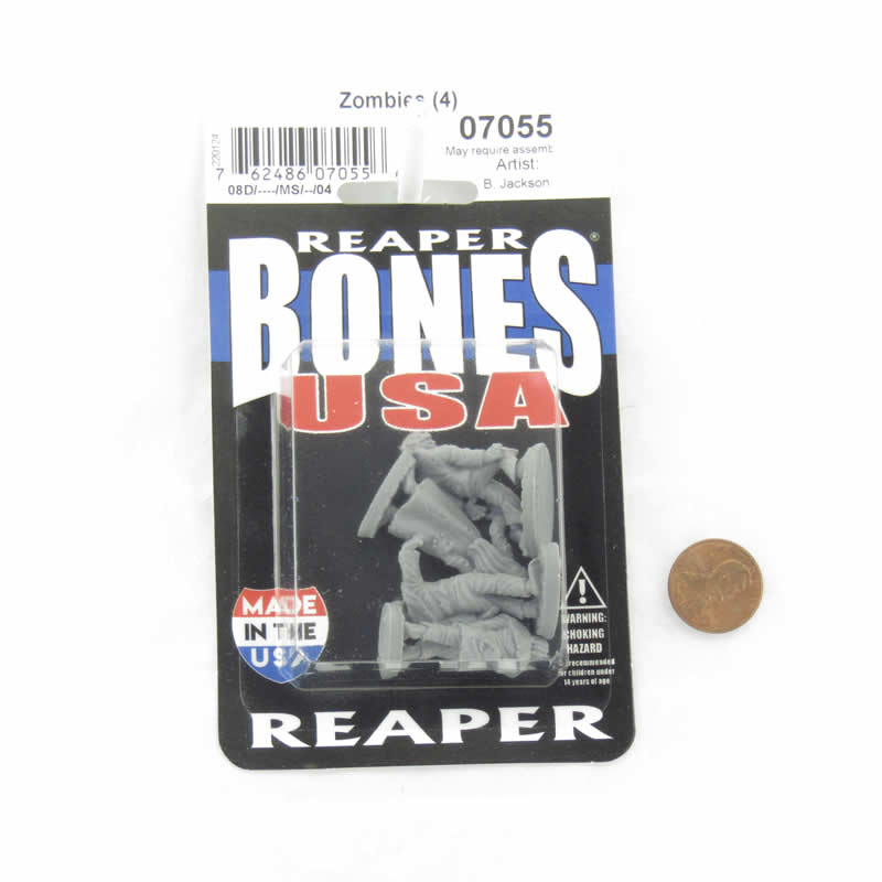 RPR07055 Zombies Miniature 25mm Heroic Scale Figure Dungeon Dwellers Reaper Miniatures 2nd Image