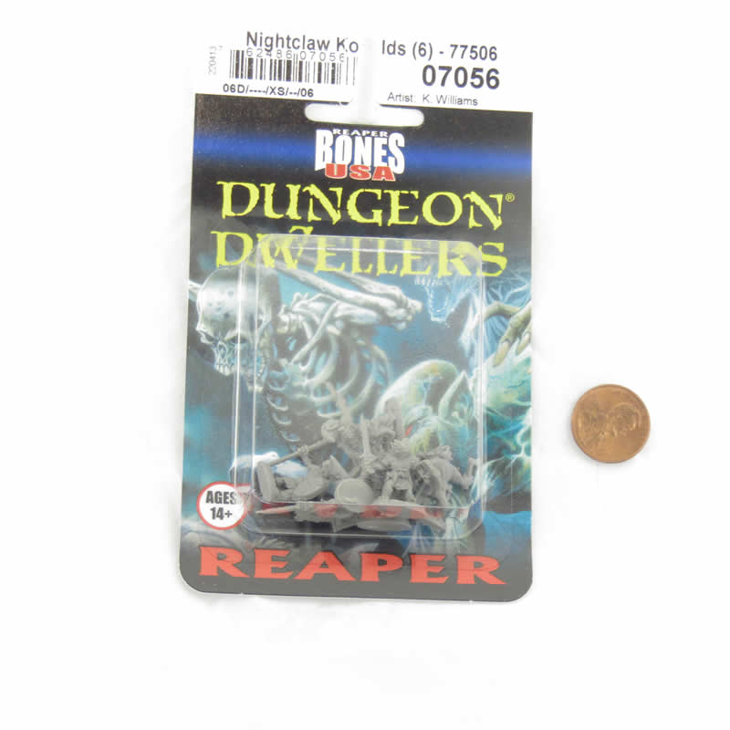 RPR07056 Nightclaw Kobolds Miniature 25mm Heroic Scale Figure Dungeon Dwellers 2nd Image