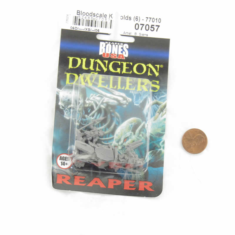 RPR07057 Bloodscale Kobolds Miniature 25mm Heroic Scale Figure Dungeon Dwellers 2nd Image