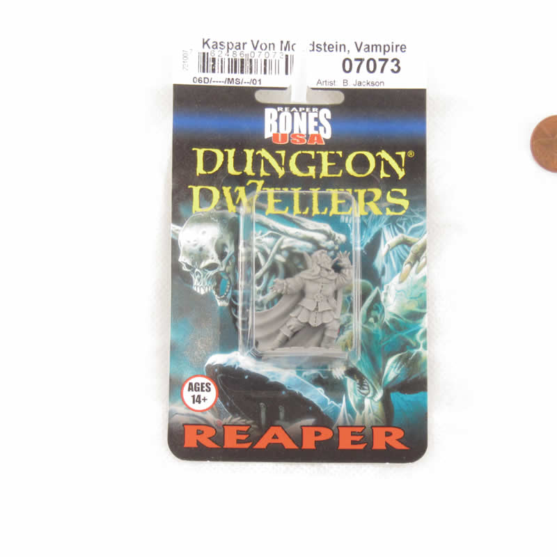 RPR07073 Kaspar Von Mondstein Vampire Miniature 25mm Heroic Scale Figure Dungeon Dwellers