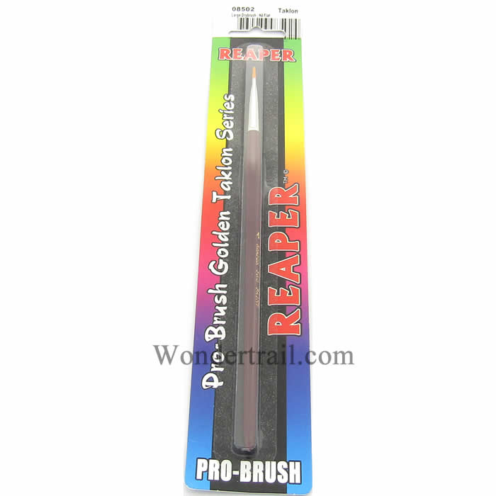 RPR08502 No. 4 Flat Paint Brush Pro Brush Golden Taklon Series 2nd Image
