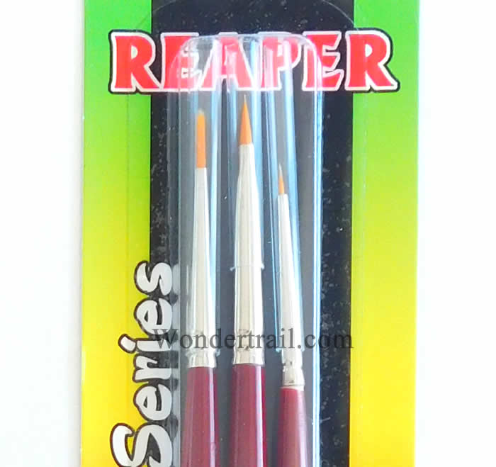 RPR08550 Basic Paint Brush Set Pro Brush Golden Taklon Series 2nd Image