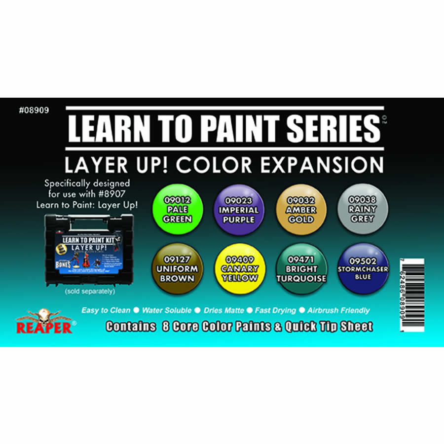 RPR08909 Layer Up Color Expansion Miniatures Learn to Paint Series 3rd Image