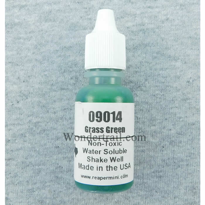 RPR09014 Grass Green Master Series Hobby Paint .5oz Dropper Bottle Main Image