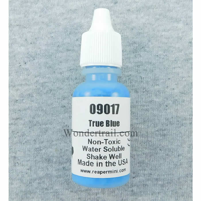 RPR09017 True Blue Master Series Hobby Paint .5oz Dropper Bottle Main Image