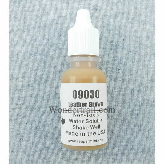 RPR09030 Leather Brown Reaper Master Series Hobby Paint .5oz Main Image