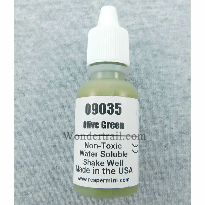 RPR09035 Olive Green Reaper Master Series Hobby Paint .5oz Main Image