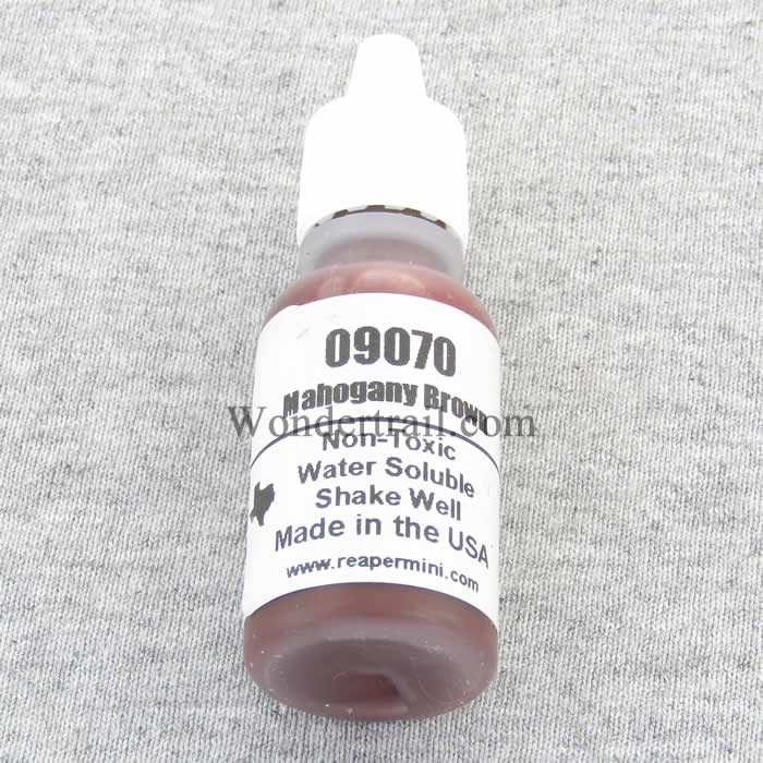 RPR09070 Mahogany Brown Reaper Master Series Hobby Paint .5oz Main Image