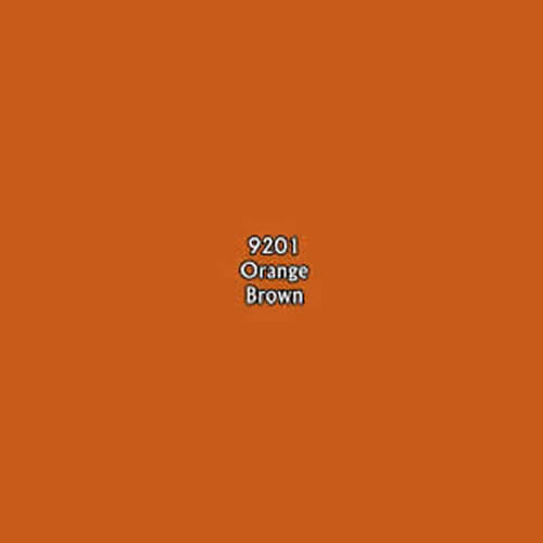 RPR09201 Orange Brown Acrylic Reaper Master Series Hobby Paint .5oz 2nd Image