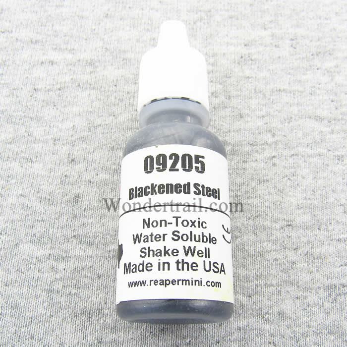 RPR09205 Blackened Steel Acrylic Reaper Master Series Hobby Paint .5oz Main Image