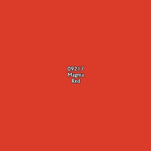 RPR09217 Magma Red Acrylic Reaper Master Series Hobby Paint .5oz 2nd Image