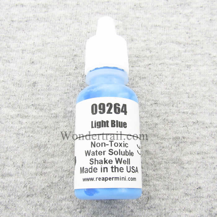 RPR09264 Light Blue Acrylic Reaper Master Series Hobby Paint .5oz Main Image