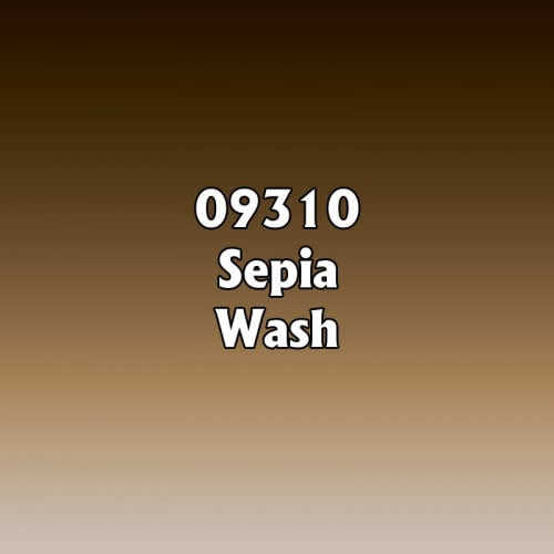 RPR09310 Sepia Wash Acrylic Reaper Master Series Hobby Paint 2nd Image