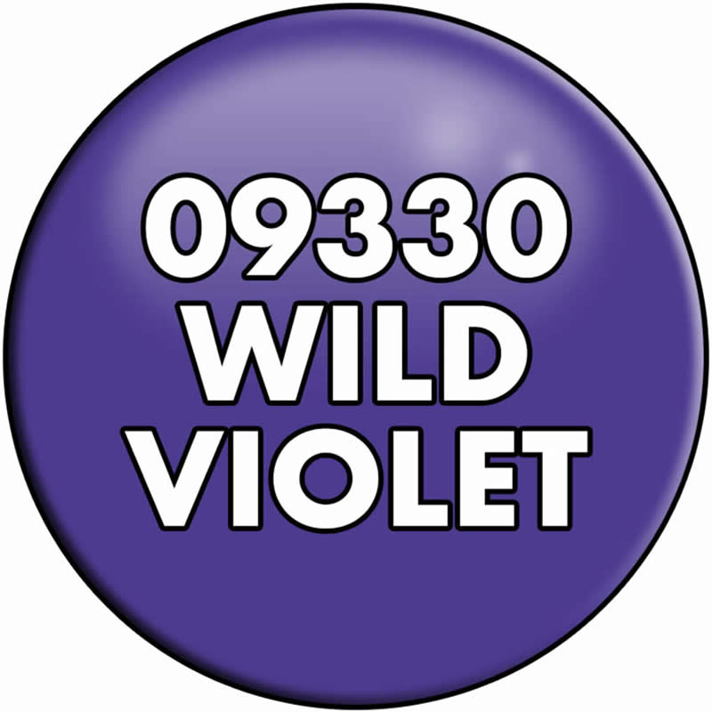RPR09330 Wild Violet Acrylic Reaper Master Series Hobby Paint .5oz Dropper Bottle 2nd Image