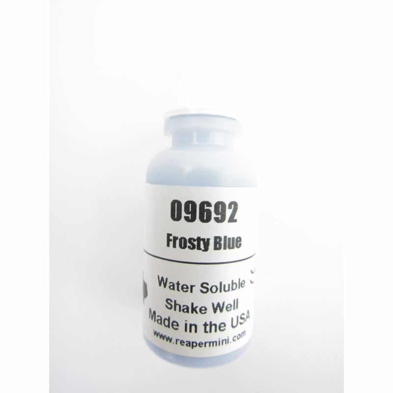 RPR09692 Frosty Blue Acrylic Reaper Master Series Hobby Paint .5oz Dropper Bottle Main Image
