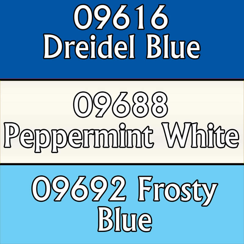 RPR09807 Winter Snow Triad Acrylic Reaper Master Series Hobby Paint Dropper Bottles 2nd Image