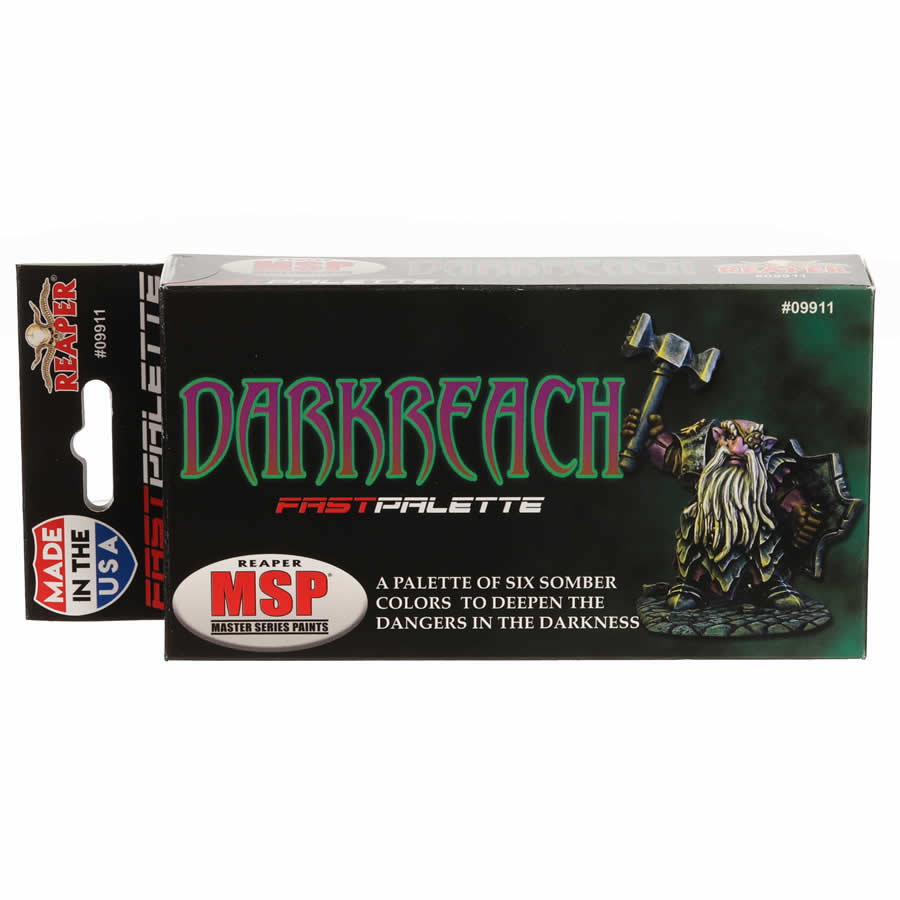 RPR09911 Darkreach Colors Set Acrylic Master Series Hobby Paint Main Image