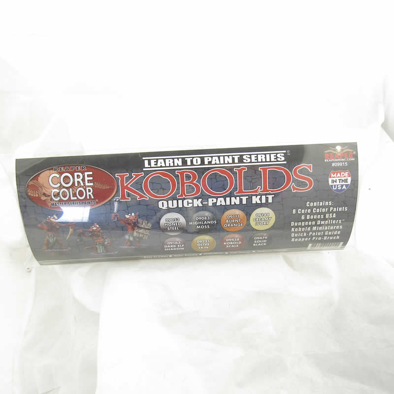 RPR09915 Kobolds Learn to Paint Quick Paint Kit Acrylic Master Series Hobby Paint Main Image