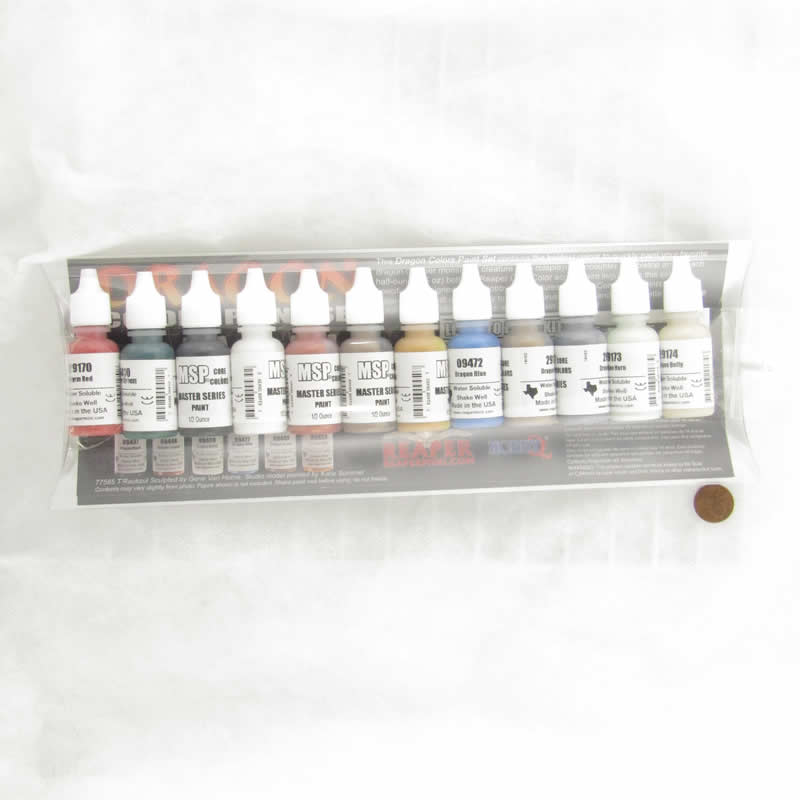 RPR09917PT Dragon Colors Quick Paint Kit  Acrylic Master Series Hobby Paint