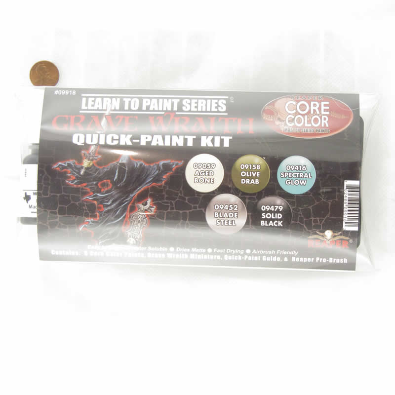 RPR09918 Grave Wraith Learn to Paint Quick Paint Kit Acrylic Master Series Hobby Paint