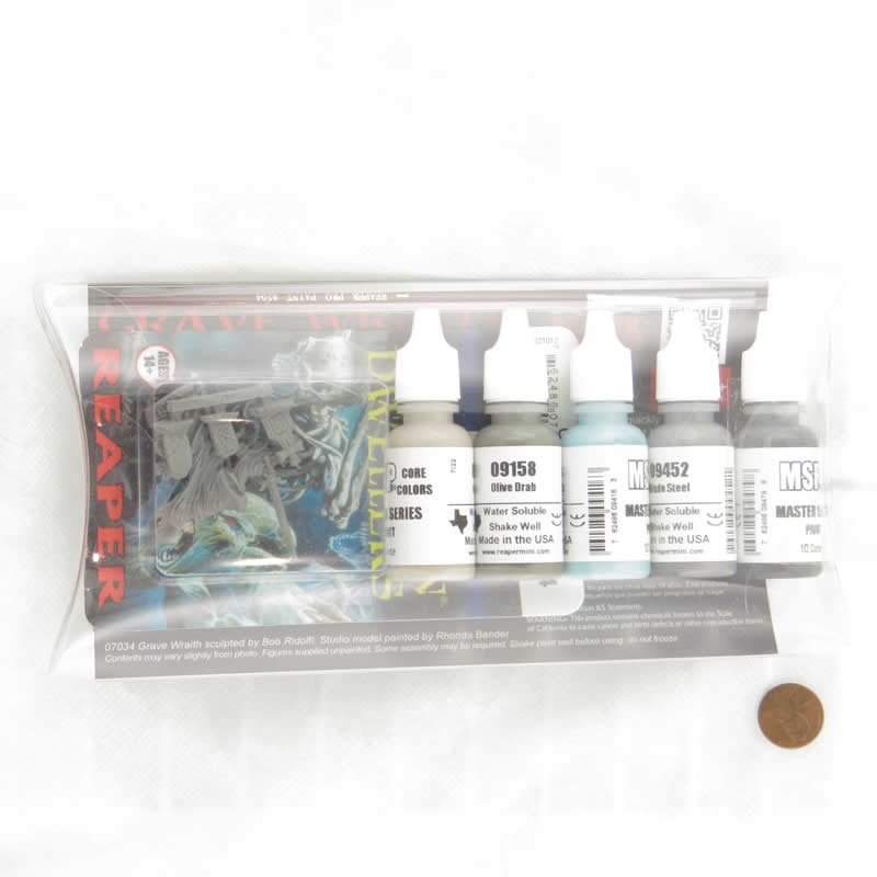 RPR09918 Grave Wraith Learn to Paint Quick Paint Kit Acrylic Master Series Hobby Paint