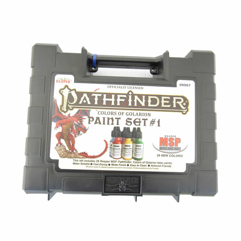 RPR09967 Pathfinder Colors of Golarion Paint Set No 1 Acrylic Hobby Paint 2nd Image