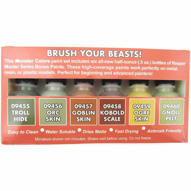 RPR09974 Monster Colors Paint Set Dungeon Dwellers Bones Reaper 2nd Image
