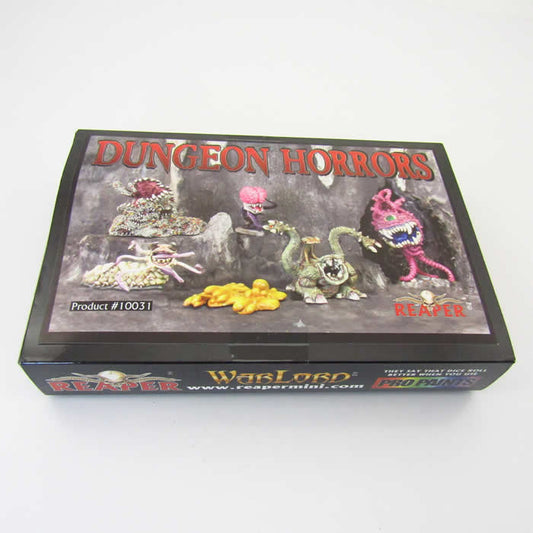 RPR10031 Dungeon Horrors Miniatures Boxed Set of 6 Reaper Miniatures Main Image