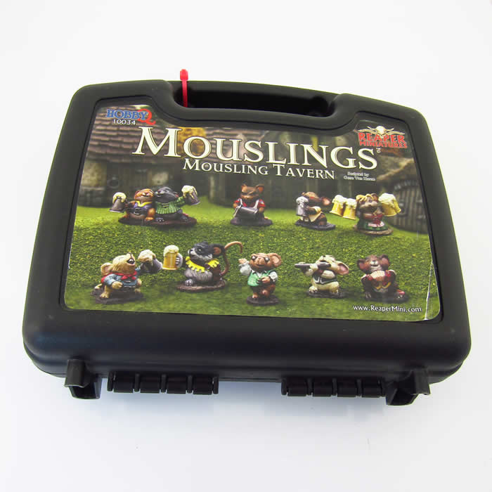 RPR10034 Mousling Tavern Miniatures Boxed Set of 9 Reaper Miniatures Main Image