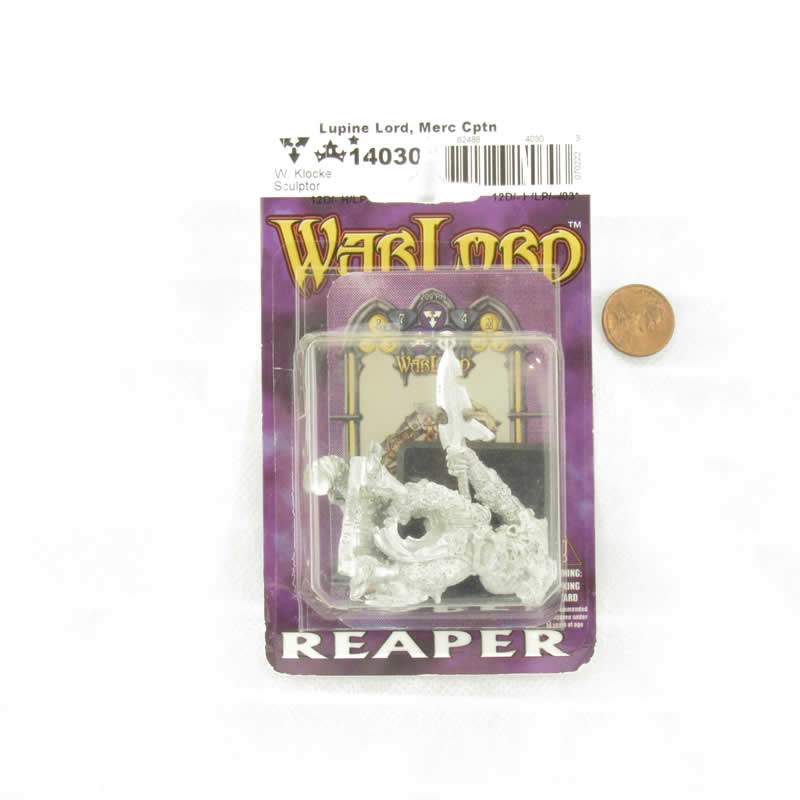 RPR14030 Lupine Lord Miniature 25mm Heroic Scale Warlord Reaper