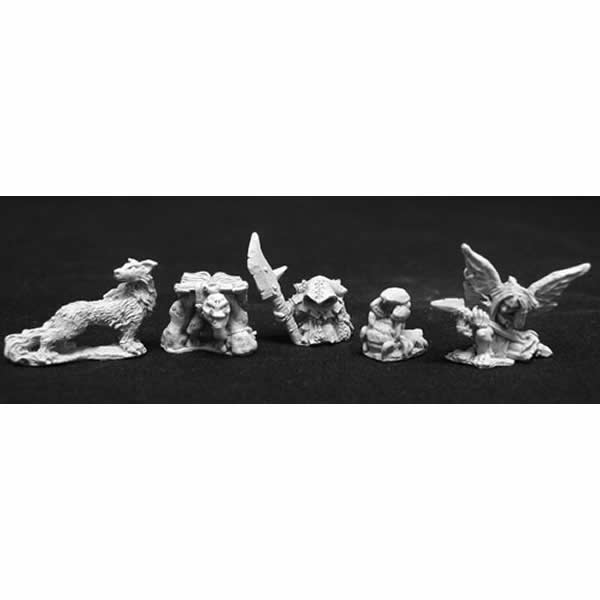 RPR14041 Familiars I Miniature 25mm Heroic Scale Warlord Reaper Main Image