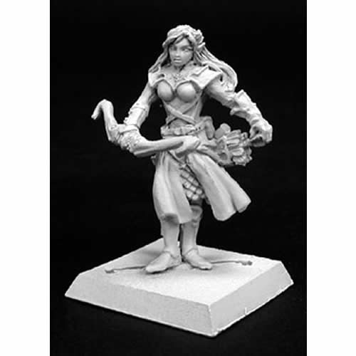 RPR14058 Lorielle Female Elf Miniature 25mm Heroic Scale Warlord Main Image