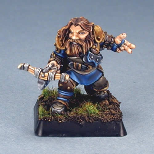 RPR14130 Snorri Dwarf Solo Miniature 25mm Heroic Scale Warlord 3rd Image