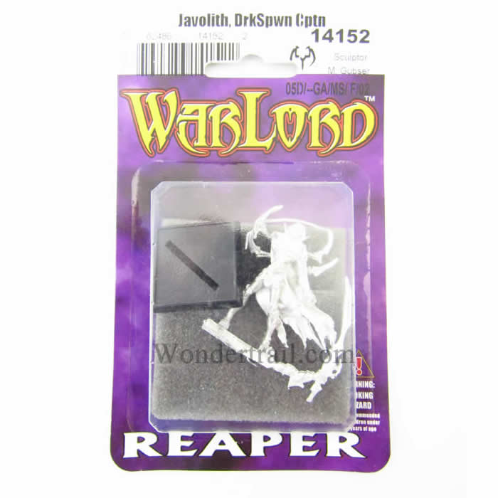 RPR14152 Javolith Darkspawn Captain Miniature 25mm Heroic Scale 2nd Image