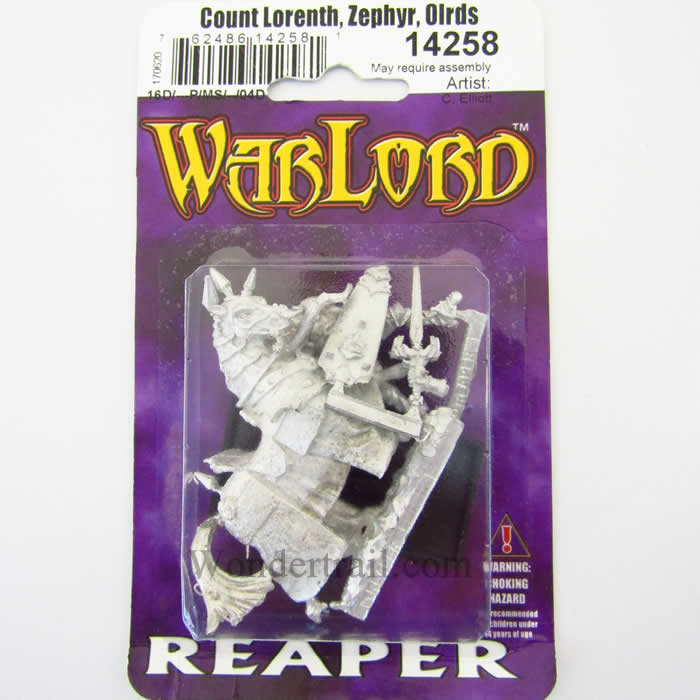 RPR14258 Count Lorenth Overlords Captain Miniature 25mm Heroic Scale 2nd Image