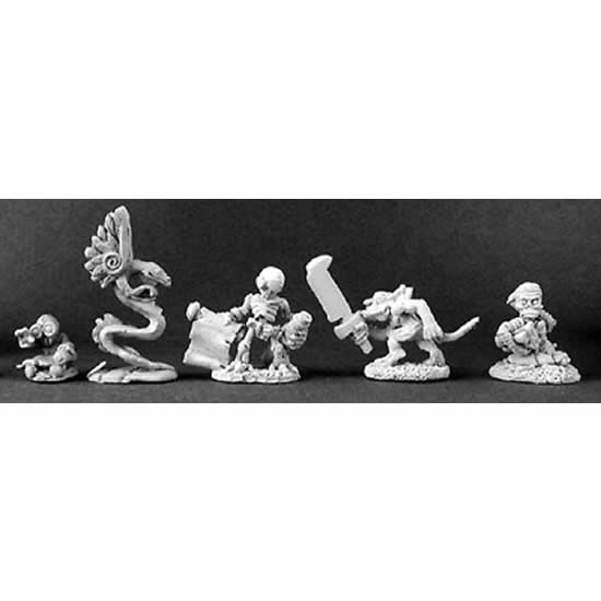 RPR14296 Warlord Familiars III Miniature 25mm Heroic Scale Warlord Main Image