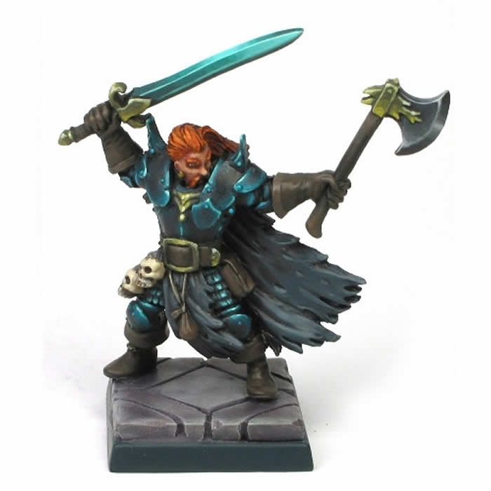RPR14313 Boris Mingla Mercenaries Warlord Miniature 25mm Heroic Scale Main Image