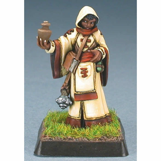 RPR14328 Olivia Mercenaries Cleric Miniature 25mm Heroic Scale Warlord Main Image