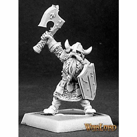 RPR14353 Dwarf Warrior Dwarf Grunt Fighter Miniature 25mm Heroic Scale Main Image