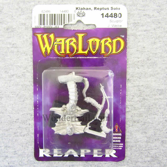 RPR14480 Klahan Venomspitter Miniature 25mm Heroic Scale Warlord 2nd Image