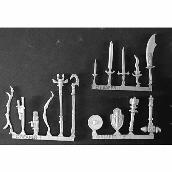 RPR14522 Mercenary Weapons Pack Miniature 25mm Heroic Scale Main Image