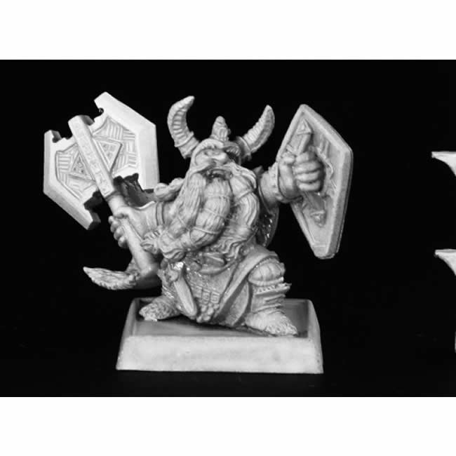 RPR14561 King Axehelm of Kragmarr Miniature 25mm Heroic Scale Warlord 3rd Image