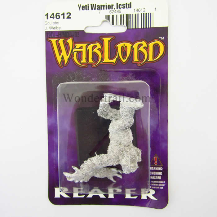 RPR14612 Yeti Warrior Miniature 25mm Heroic Scale Warlord 2nd Image
