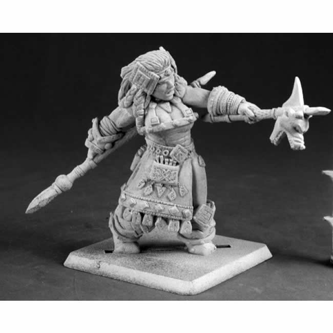 RPR14615 Skadi Dwarf Goddess Miniature 25mm Heroic Scale Warlord 3rd Image