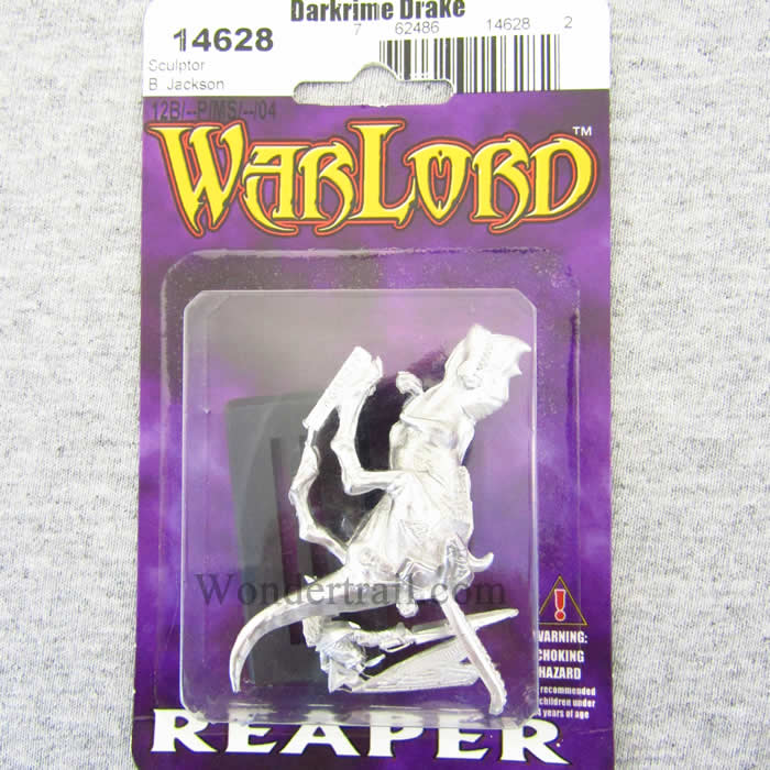 RPR14628 Darkrime Drake Miniature 25mm Heroic Scale Warlord 2nd Image