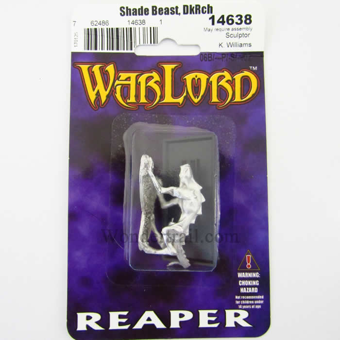 RPR14638 Shade Beast, Darkreach Monster Miniature 25mm Heroic Scale 2nd Image